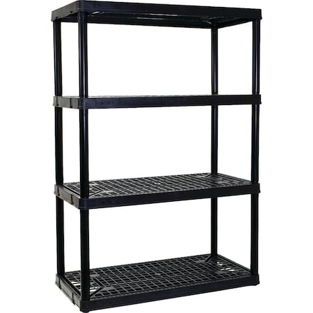 Gracious Living 4 Shelf Heavy Duty Black Ventilated Unit 91063MAXIT-1C-30
